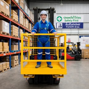กระเช้าโฟร์คลิฟต์