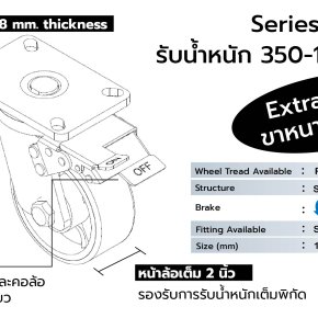 ล้อรถเข็นสำหรับงานหนัก: ทนทานและรับน้ำหนักได้มาก