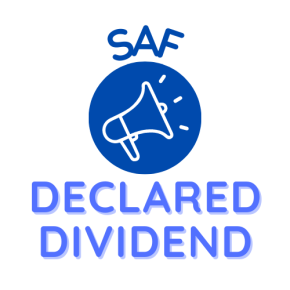 SAF Declared Dividend