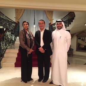 Dinner with Bahrain Vice President 