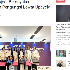 Mishka Project Berdayakan Perempuan Pengungsi Lewat Upcycle Fashion