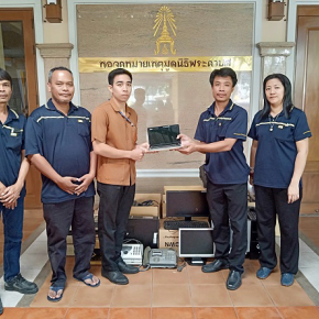 ​Donate Office Supplies to “Phradabos Foundation” For Schooling Year 2018