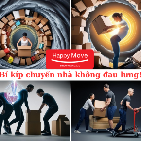 Bí kíp chuyển nhà không đau lưng!
