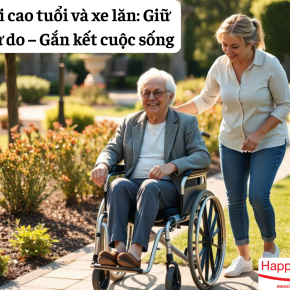 Người cao tuổi và xe lăn: Giữ gìn tự do  Gắn kết cuộc sống