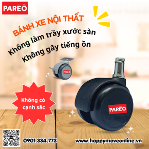 Bánh xe không làm trầy xước sàn nhà hoặc văn phòng của bạn !