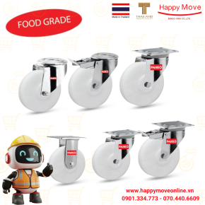 Tại sao bánh xe Nylon Nanotech càng thép không gỉ lại phù hợp với doanh nghiệp của bạn?