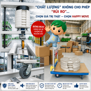 5 lý do tại sao các nhà máy công nghiệp luôn lựa chọn sử dụng sản phẩm của Happy Move 