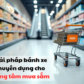 Nâng cao trải nghiệm mua sắm với bánh xe đẩy hàng chất lượng cao từ PAREO