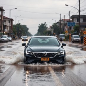 Mẹo Vượt Qua Đoạn Ngập Nước An Toàn Khi Lái Xe