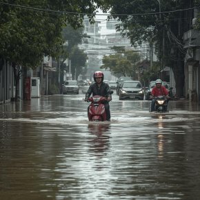 Tình trạng ngập nước ở Hà Nội và cách phòng tránh nước tràn vào nhà 