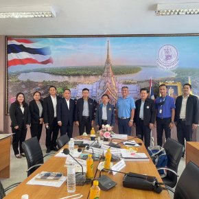 เลขาธิการหอการค้าจังหวัดฉะเชิงเทรา ร่วมต้อนรับและปรึกษาหารือร่วมกับหัวหน้าผู้ตรวจราชการ
