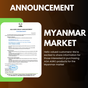 Announcement: AGA AGRO Product Sales for Myanmar Market 