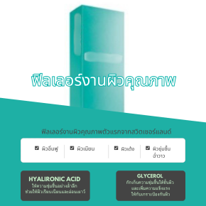 ฟิลเลอร์งานผิว เติมน้ำ คุณภาพตัวแรกจากสวิตเซอร์แลนด์