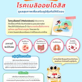 โรคเมลิออยโดสิส ลุยน้ำ ลุยโคลนต้องระวังนะ