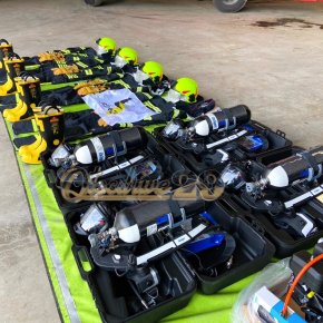 ผลงานการส่งมอบของเรา QTECDRIVE29 อุปกรณ์สำหรับขึ้นรถดับเพลิง มาตรฐานEN