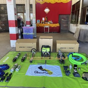 ผลงานการส่งมอบวันนี้ อุปกรณ์กู้ภัย