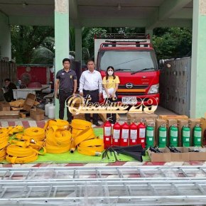 ผลงานการส่งมอบ วัสดุเครื่องดับเพลิง