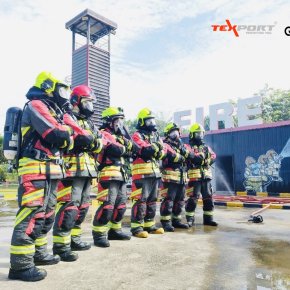 ‍บรรยากาศฝึกซ้อมดับเพลิง Texport Action Day Thailand 