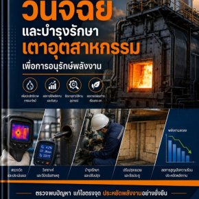 การตรวจ วินิจฉัย และบำรุงรักษาเตาอุตสาหกรรมเพื่อการอนุรักษ์พลังงาน (Industrial Furnace Inspection, Diagnosis and Maintenance for Energy Conservation)