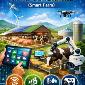 การใช้นวัตกรรมและเทคโนโลยีบริหารจัดการในฟาร์มเลี้ยงสัตว์ (Smart Farm)