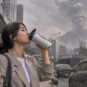 Waspada Erupsi Gunung Berapi dan Pentingnya Ketersediaan Air Minum di Tengah Situasi Darurat