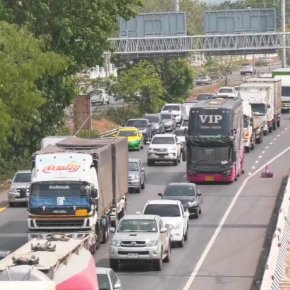 Asian Highway Route right-lane minimum speed set at 100 km/h