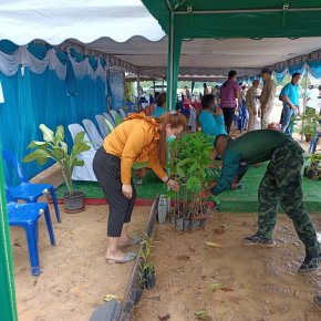 Tipmetha co.,ltd participated in “ Her Majesty Queen Sirikit The Queen Mother 90 million trees Reforestation project “