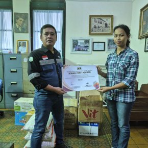 Penyaluran Dukungan Pendidikan bagi Anak Panti Asuhan Vincentius Putra oleh PT PSP