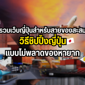 รวมเว็บญี่ปุ่นสำหรับสายของสะสม + วิธีชิปปิ้งญี่ปุ่นแบบไม่พลาดของหายาก