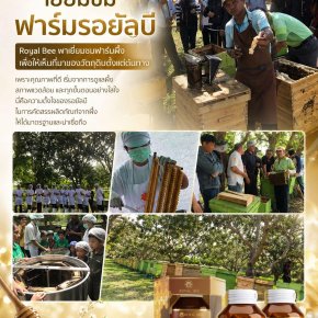 เยี่ยมชมฟาร์มรอยัลบีที่ จ.เชียงใหม่