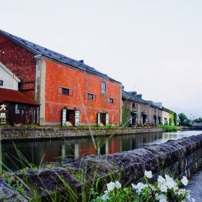  Otaru Canal-Japan เป็นเมืองแห่งเศรษฐกิจ