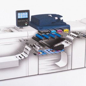 สติ๊กเกอร์สำหรับพิมพ์ดิจิตอล (Digital printing) หรือ ออนดีมานด์ (On-demand printing)