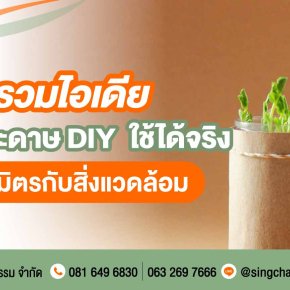 รวมไอเดียกระป๋องกระดาษ DIY ใช้ได้จริง เป็นมิตรกับสิ่งแวดล้อม