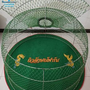 ขอบพระคุณ ถิวลักษณ์ฟาร์ม  พรมรองสุ่มไก่ เย็บขอบ หนา 3.5-4 มิล  มุ้งไก่ชน ตัดเย็บด้วยผ้าสีเดียวทั้งหลัง เย็บผ้าทับหูแขวนไม่หลุดง่ายl เย็บเก็บชายมุ้ง  มีบริการปักชื่อ และโลโก้  สนใจสอบถามเพิ่มเติม  https://line.me/ti/p/VJeTnWFnQS  www.sawasdeepolo.com ️ 084