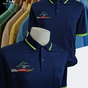 ขอบพระคุณ บริษัท Thank You 2562  เสื้อโปโลสีกรม ผ้ามองตากูร์ (Montagut) - เนื้อผ้าหนาและทนทานต่อการใช้งาน ทำให้ผ้าคงรูปได้ดี และไม่เสื่อมสภาพง่าย - มีความยืดหยุ่นสูง ทำให้สามารถปรับตัวเข้ากับรูปร่างได้ดี  - เนื้อผ้ามีสัมผัสที่นุ่มสบาย ทำให้เหมาะสำหรับการส