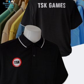 ขอบพระคุณ TSK GAMES  เสื้อโปโลสีดำ ผ้าคลูบาลานซ์ ผ้าเนื้อเย็น ระบายอากาศได้ดี ไม่ต้องรีด ไม่ขึ้นขุยตลอดอายุการใช้งาน  พร้อมบริการปัก ไม่จำกัดขั้นต่ำ สนใจสอบถามเพิ่มเติม  https://line.me/ti/p/VJeTnWFnQS  www.sawasdeepolo.com ️ 0842254054 #sawasdeepolo #สวั