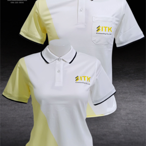 ขอบพระคุณ ITK Connecting Co.,Ltd.   เสื้อโปโลผ้าลูบาลานซ์ เนื้อผ้าเย็นระบายอากาศได้ดี ไม่ขึ้นขุยตลอดอายุการใช้งาน  สั่งได้ไม่มีขั้นต่ำ มีบริการหลังการขาย ​ ออกแบบวางกราฟิกโลโก้ ฟรี!  ค่าบล็อกปักฟรี!​  จัดส่งฟรี!  งานเย็บ คุณภาพดี  งานปักคมชัดระดับ HD  รับ