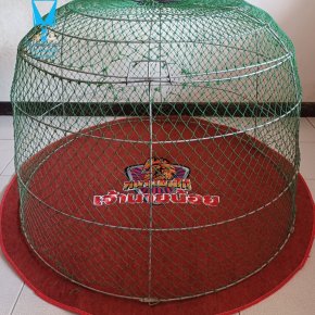 ขอบพระคุณ สนามชนไก่เจ้านายน้อย  พรมรองสุ่มไก่ เย็บขอบ หนา 3.5-4 มิล  มุ้งไก่ชน ตัดเย็บด้วยผ้าสีเดียวทั้งหลัง เย็บผ้าทับหูแขวนไม่หลุดง่ายl เย็บเก็บชายมุ้ง  มีบริการปักชื่อ และโลโก้  สนใจสอบถามเพิ่มเติม  https://line.me/ti/p/VJeTnWFnQS  www.sawasdeepolo.com