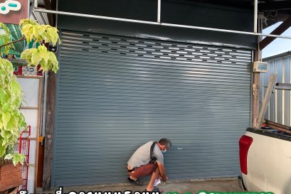 ช่างประตูม้วน ติดตั้งประตูม้วนระบบสปริง มือยก