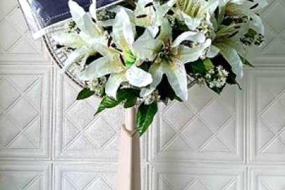 พวงหรีดพัดลม  วัดธาตุทอง