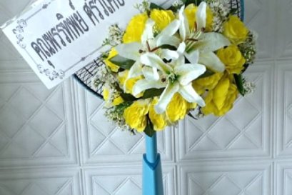 ส่งพวงหรีดพัดลมฮาตาริ วัดภคินีนาถวรวิหาร