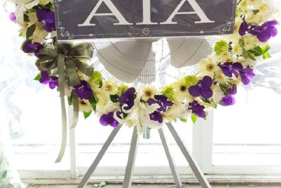 ส่งพวงหรีดพัดลมอุสาหกรรม วัดเทพศิรินทร์