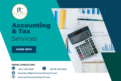 Monthly accounting and tax services in Thailand by Prime Consulting