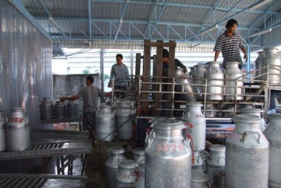 ธุรกิจรวบรวมน้ำนมดิบ