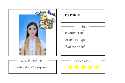 ติวเตอร์เบนโตะ-พลอย