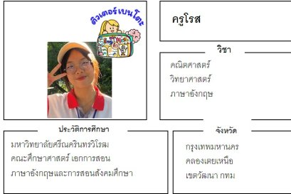 tutorbento.com โรส สอนพิเศษ เรียนพิเศษ ติวเตอร์ตัวต่อตัว เรียนพิเศษที่บ้าน