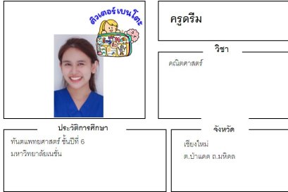 tutorbento.com ดรีม สอนพิเศษคณิตศาสตร์ เชียงใหม่ สอนพิเศษที่บ้าน
