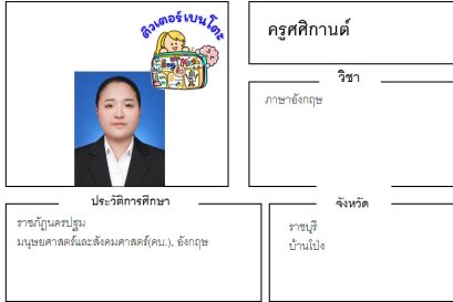 tutorbento.com ศศิกานต์ สอนภาษาอังกฤษ ราชบุรี สอนพิเศษที่บ้าน