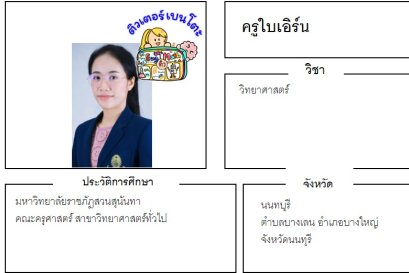 tutorbento.com เอิร์น สอนวิทยาศาสตร์ บางเลน บางใหญ่ นนทบุรี