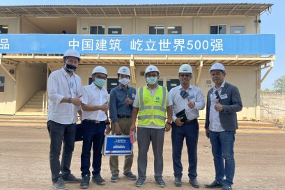 ประชุมนำเสนอแผนงานกับทาง China State Construction Engineering (Thailand) Co.,Ltd